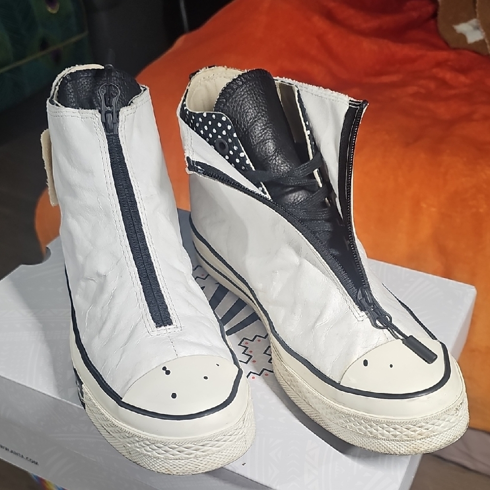 Converse High Tops x Joshua Vides Edition Size 9.5